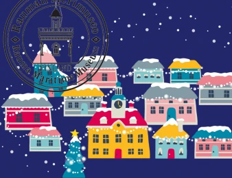 luokkakuvia seinällä